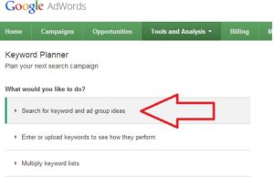 keywords research