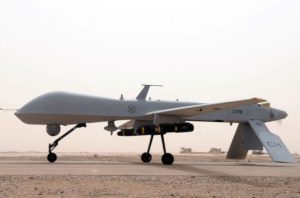 military fighter drone